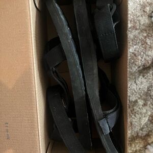 Black Teva Sandals